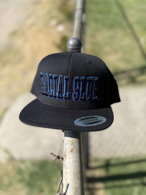 Black Hat Blue Stitch