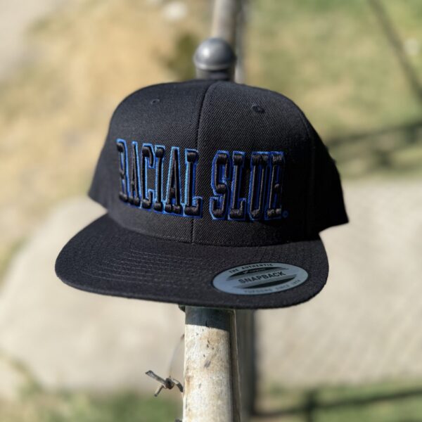 Black Hat Blue Stitch